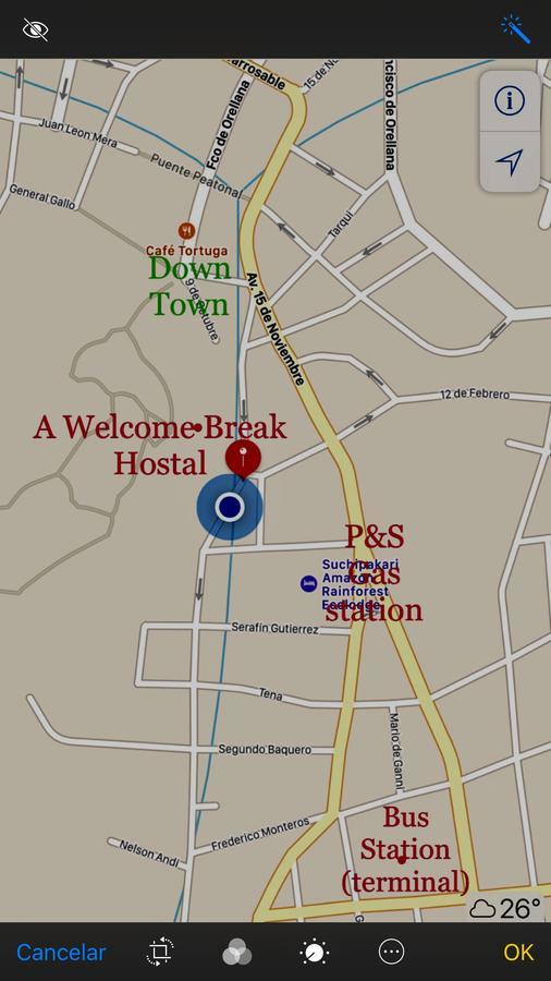 A Welcome Break Hostal تينا المظهر الخارجي الصورة